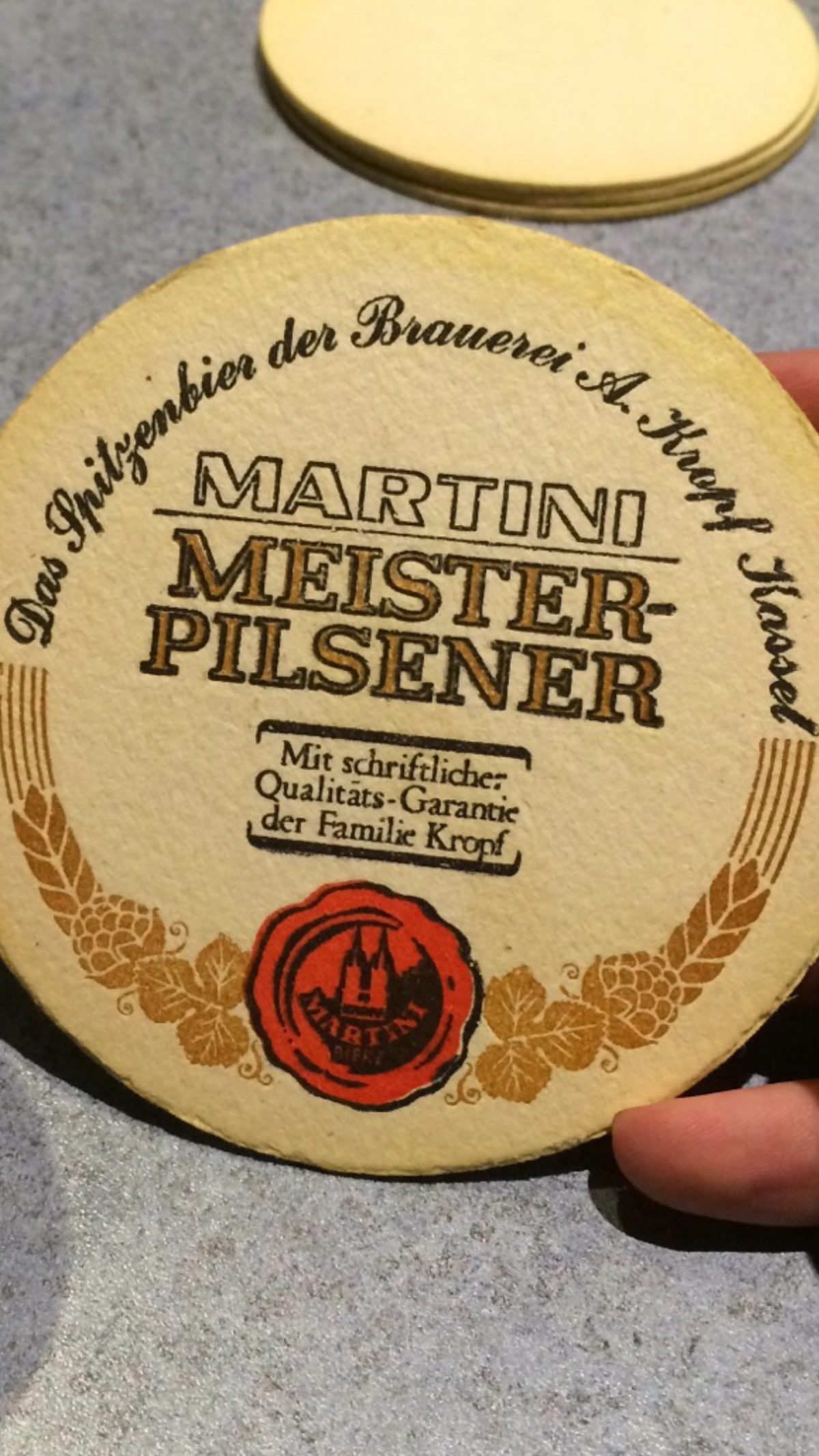 „Mit schriftlicher Qualitäts-Garantie der Familie Kropf“