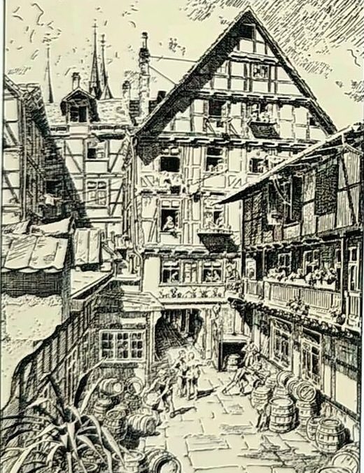 Brauhof der Bayerischen Bierhalle